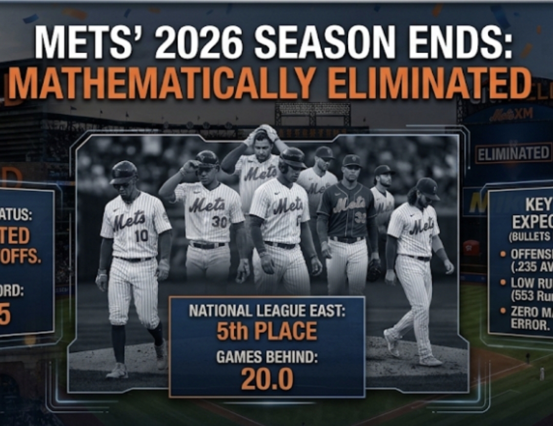 Mets unexpectedly Out of 2026 playoffs